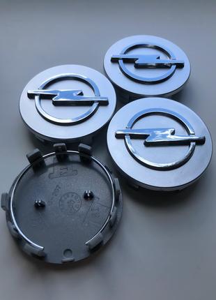 Колпачки заглушки на литые диски Opel Опель 58мм, 90374336