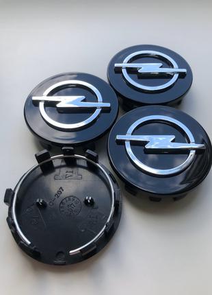 Колпачки заглушки на литые диски Opel Опель 58мм, 90374336