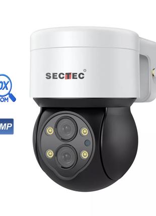 Вулична IP камера 4МП WiFi Sectec СТ-425-4М-10Х Outdoor WiFi P...