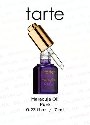 Увлажняющее антивозрастное масло сыворотка tarte maracuja oil ...