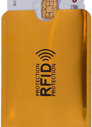 Візитниця 5шт. RFID чохол для банківських карток із захистом