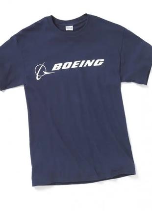 Футболка Boeing Signature T-Shirt Short Sleeve (синяя)