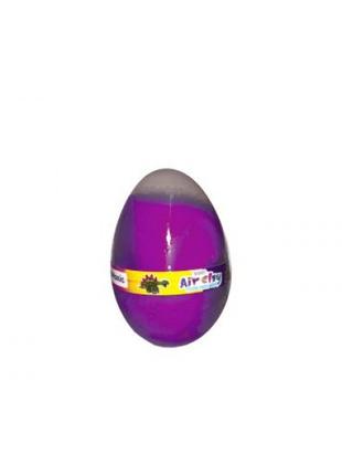 Масса для лепки в яйце (фиолетовая)