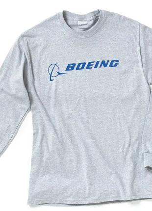 Реглан Boeing Long Slv Signature T-shirt (серый)