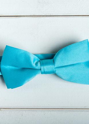 Голубая галстук-бабочка (арт. GB-8)