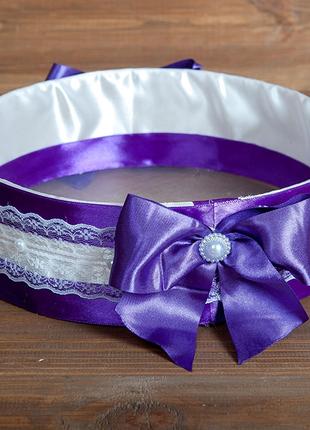Свадебное сито фиолетового цвета (арт. SP-013)