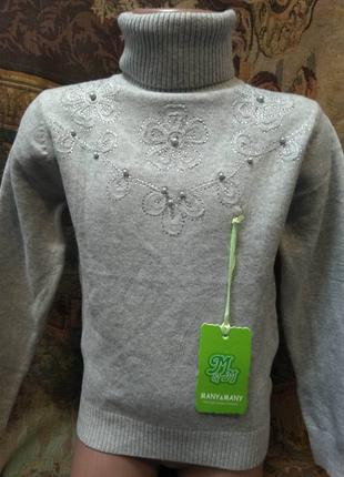 Гольф свитер фирмы many&many(many&many)для девочки.
