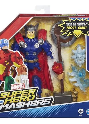 Розбірна фігурка Hasbro Тор зі зброєю - Thor, Super Hero Mashe...