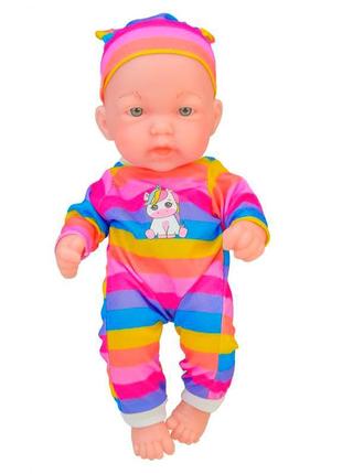 Пупс Shantou Jinxing Little baby В костюмі-єдинорозі (AD12308-C3)
