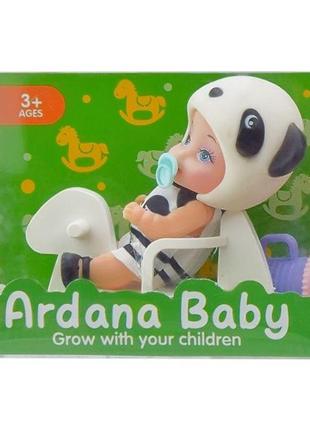 Кукла со стульчиком-качалкой "Baby Ardana", зеленая - Shantou
