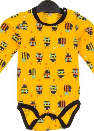 Боди "Пчелки" для детей, желтое с черным - Ardomi