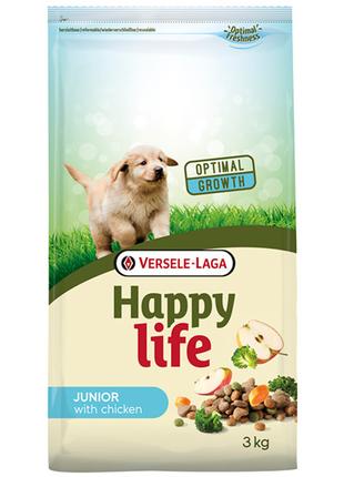 Happy Life Junior with Chicken Хэппи Лайф Джуниор сухой премиу...