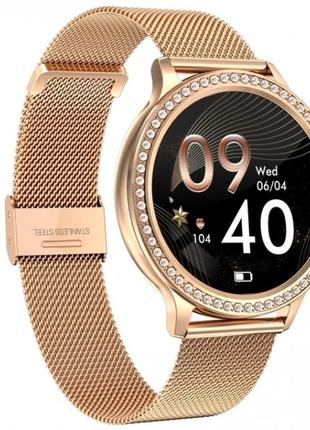 Женские смарт часы smart iq girl gold