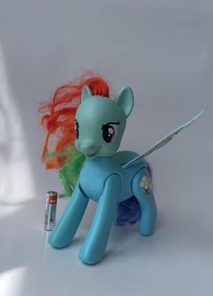 Интерактивная пони, с little pony радуга деш від hasbro