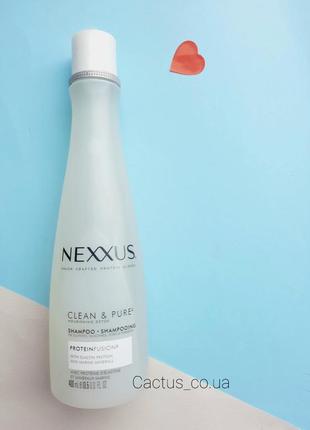 Шампунь детокс та очищення  nexxus clean & pure