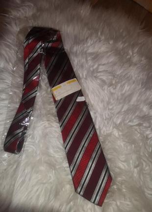 Нова чоловіча шовкова краватка 👔 класичний офісний варіант  шё...