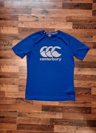 Мужская синяя спортивная футболка canterbury