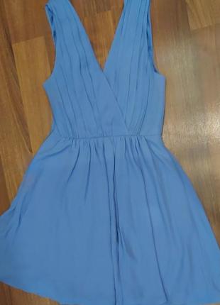 Голубое платье h&m, 38 размер, цена 280 грн.