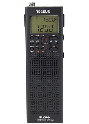 Всехвильовий кишеньковий радіоприймач Tecsun PL-360