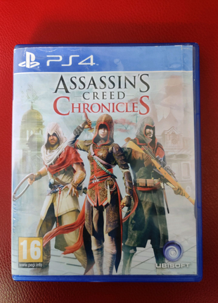 Игра диск Assassin's Creed : Chronicles для PS4 / PS5