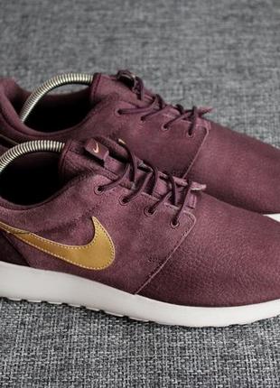 Кроссовки nike roshe one suede mahogany оригинал