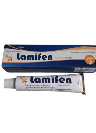 Lamifen Ламифен 1% крем от грибка стопы 15 г Египет
