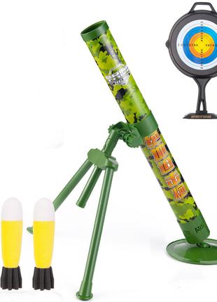 Детская Игрушка Миномет 3 Снарядами со Звуком и Светом Большой