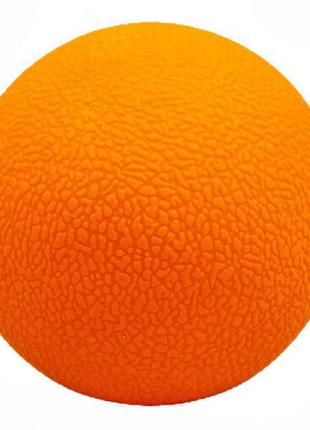 Масажний м'ячик EasyFit TPR 6 см жовтогарячий