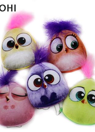 Детские клатчи-кошельки с мультяшными героями angry birds , новые