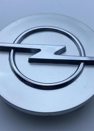 Колпачок на диски Opel Astra Omega Vectra Zafira 64мм 60мм сер...