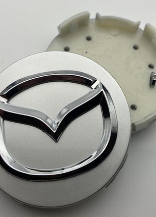 Колпачок на диски Mazda 56 мм 57 мм серый
