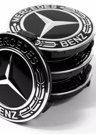 Колпачки в диски Mercedes Benz 75 мм 70 мм