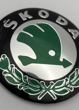 Наклейка для колпачков с логотипом Skoda Шкода 65 мм наклейки ...