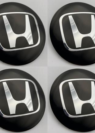 Наклейки для колпачков с логотипом Honda Хонда 60 мм