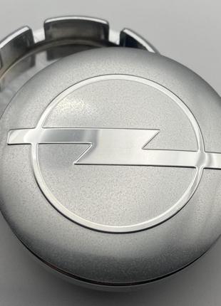 Колпачок для дисков Borbet RIAL с логотипом Opel 56мм 52мм серые