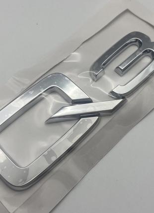 Шильдик табличка для Audi Q 3 хром