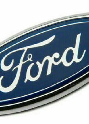 Эмблема Ford на на двухстороннем скотче 175 мм 73 мм