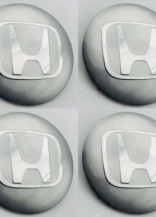 Наклейки для колпачков с логотипом Honda Хонда 56 мм