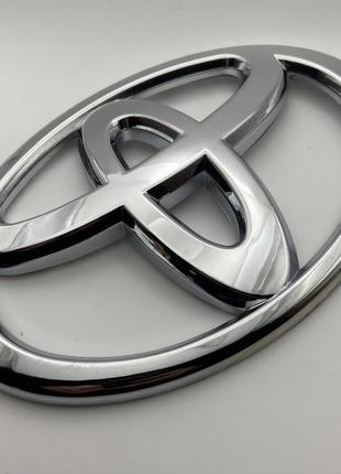 Эмблема значек для Toyota 130 мм 90 мм на капот багажник решетку