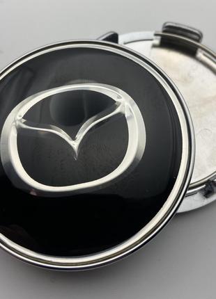 Колпачок на диски Mazda 68мм 62мм чёрный