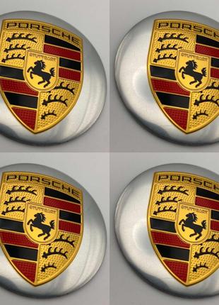 Наклейки диски Porsche 60 мм металл