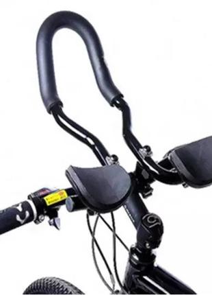 Кермо Antuke "лемонка" для шосейного велосипеда, чорне (KIE113)