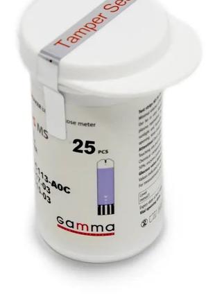 Тест-смужки GAMMA MS 25 штук