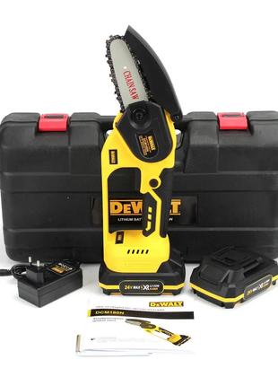 Аккумуляторная мини-пила DeWalt UniversalChain 24 (24V, 4Аh)