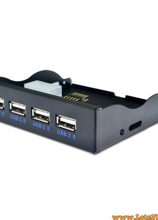 4 порта USB панель на системный блок ПК 4 портовый usb-хаб пла...