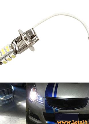 Авто-лампа H3 28 LED 6000K светодиодные лампочки для авто лучш...