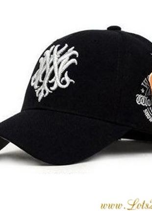 Бейсболка New York Yankees WOLF Серебряная Кепка NY