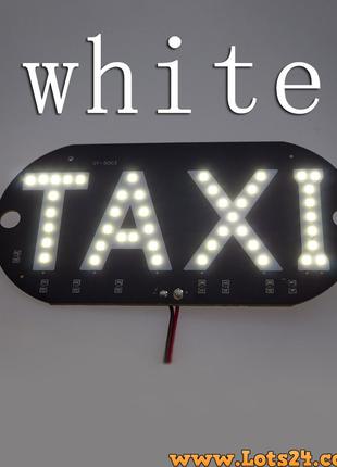 Табличка TAXI на лобовое стекло cветодиодная на присосках LED ...