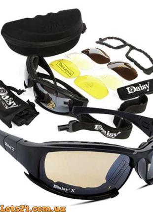 Daisy X7 поляризаційні тактичні окуляри для стрільби протиоско...