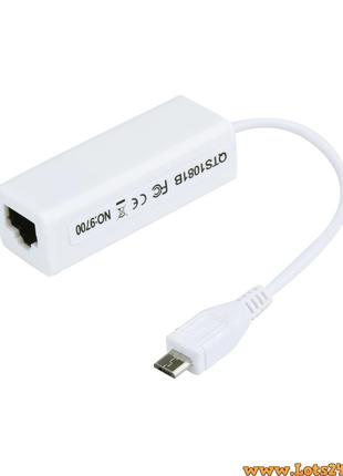 Внешний lan micro usb сетевой адаптер usb rj45 внешняя сетевая...